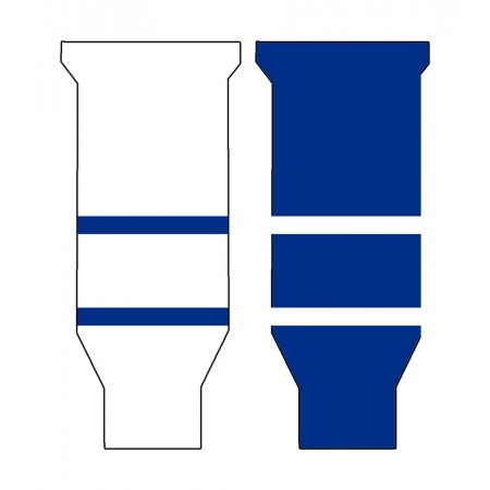 Sweats | NHL Hockey Socks - Toronto Maple Leafs Blue/White